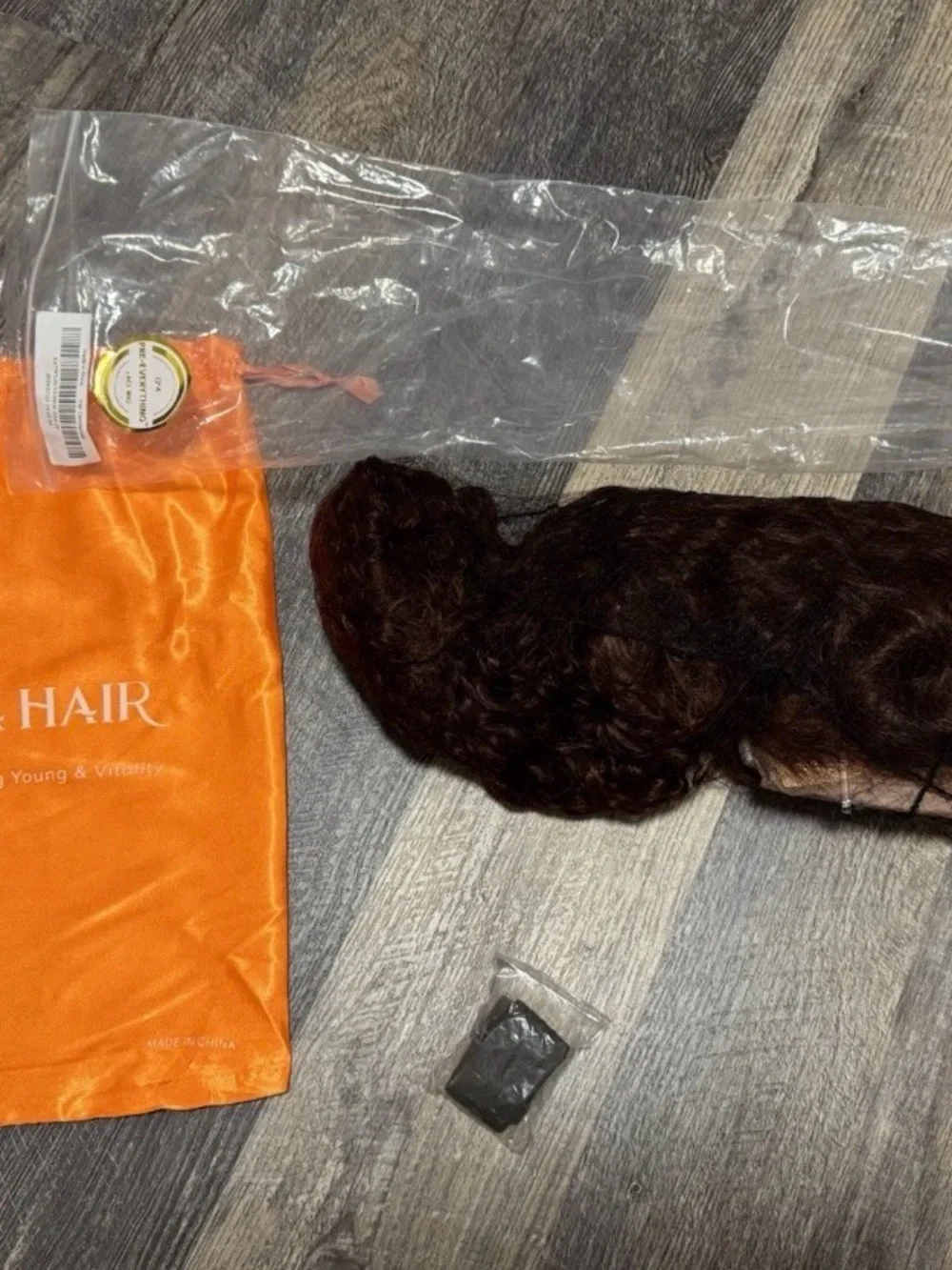 Women’s Brown Curly Hair Extension - 1 Pack